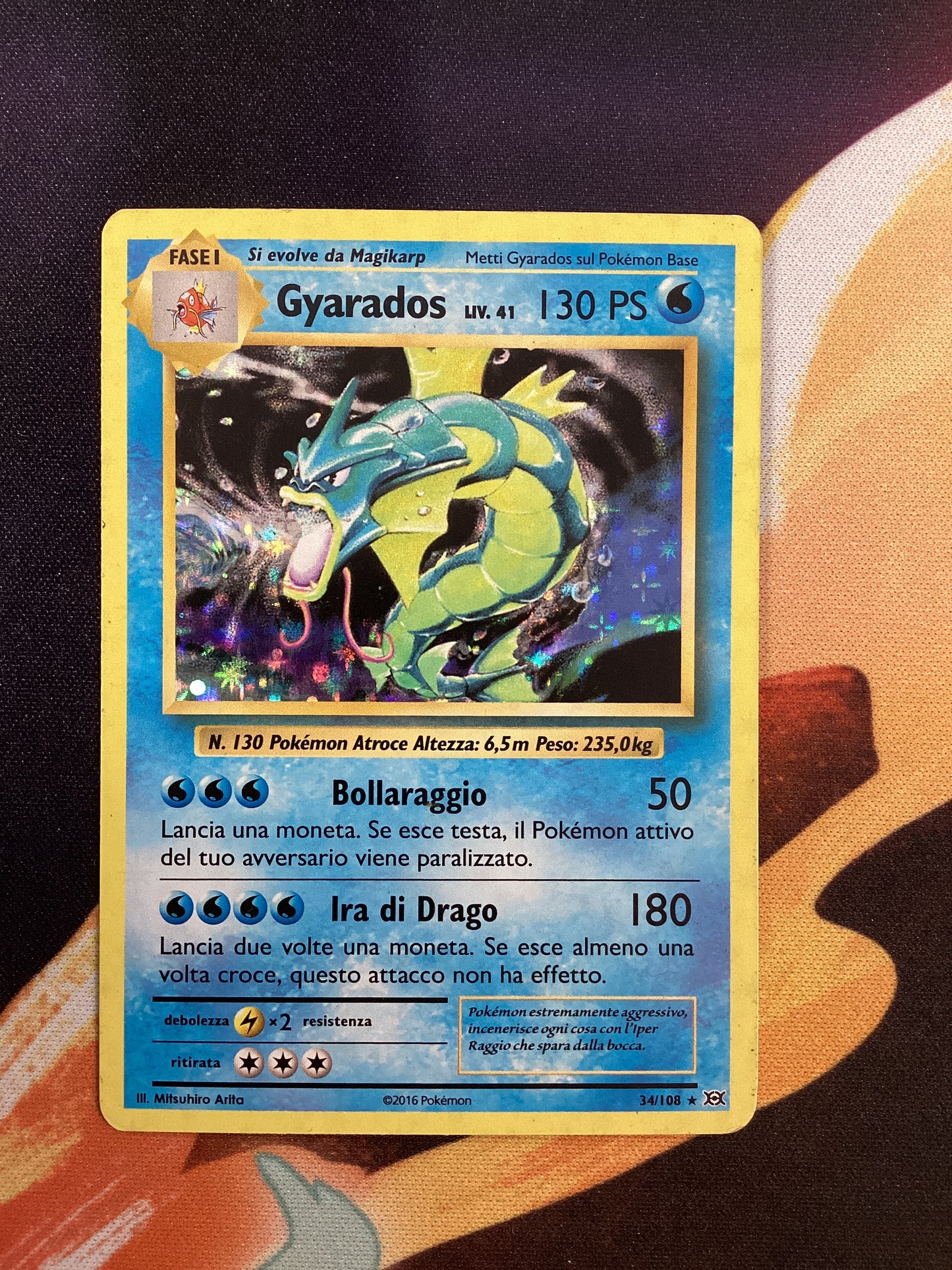 034-108 Gyarados Holo EVO Evoluzioni ITA PL
