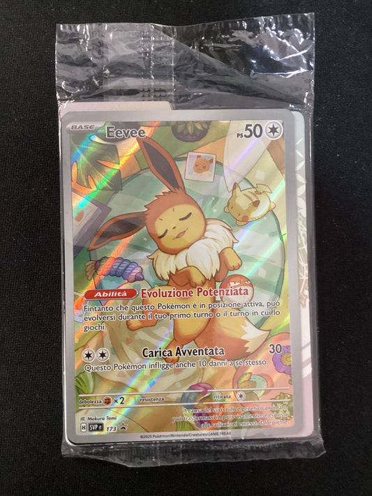 Promo SVP173 Eevee Illustrazione Rara ITA NM (Sealed)