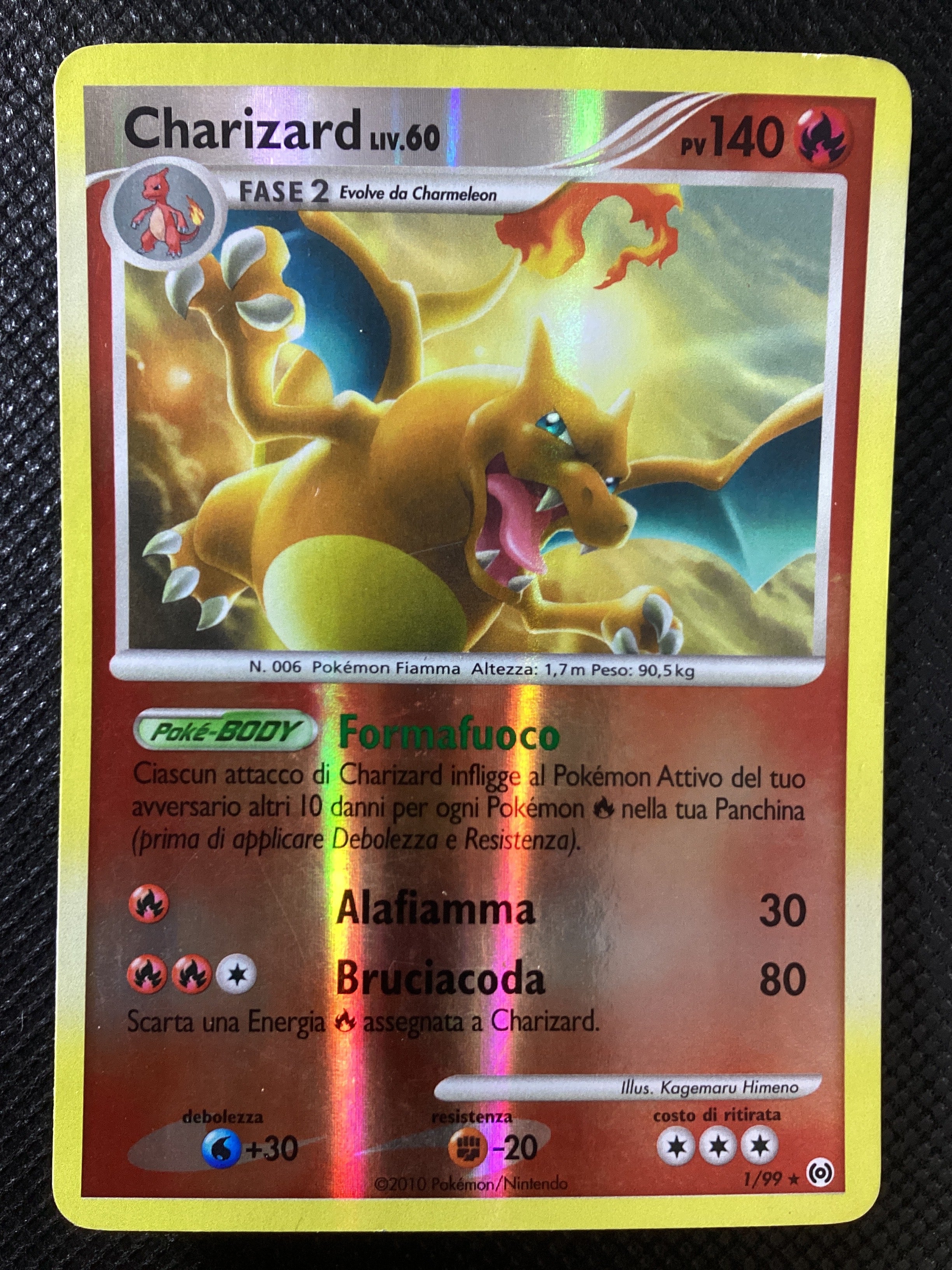001-99 Charizard Lv.60 AR Arceus ITA GOOD – DanyStore