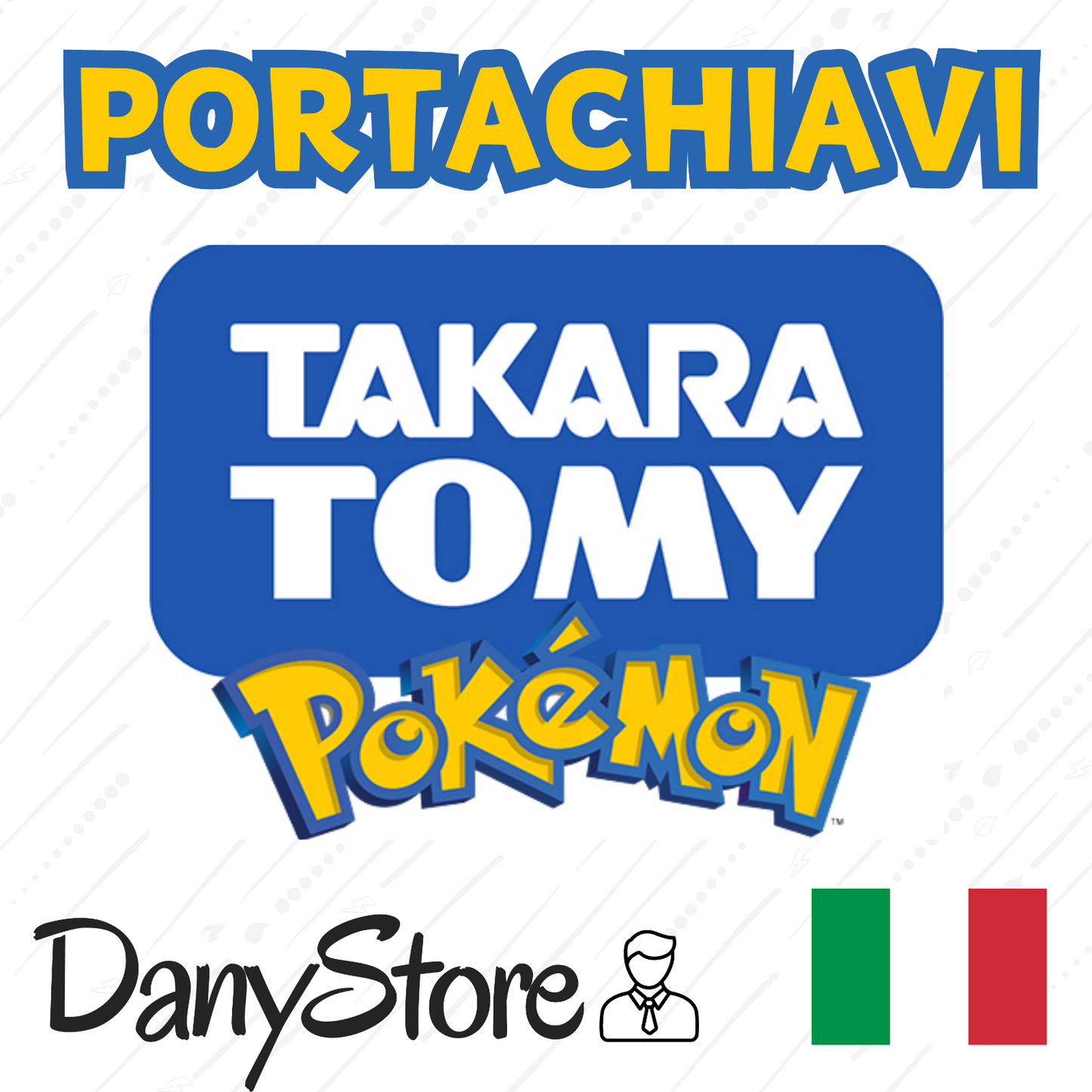 PORTACHIAVI POKEMON TAKARA TOMY C-G-T-S-J ORIGINALI VINTAGE KEYCHAIN