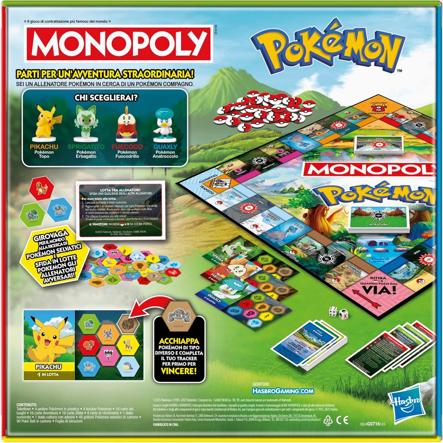 Monopoly Pokémon Edition - Versione Italiana