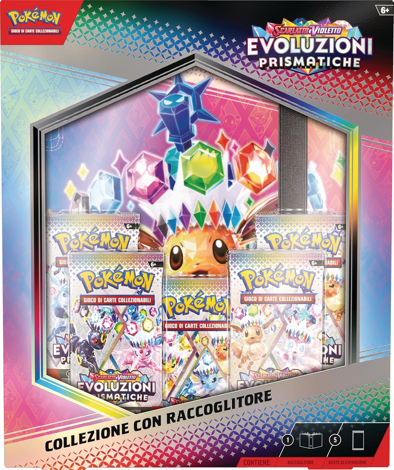 Collezione Evoluzioni Prismatiche con Raccoglitore ITA