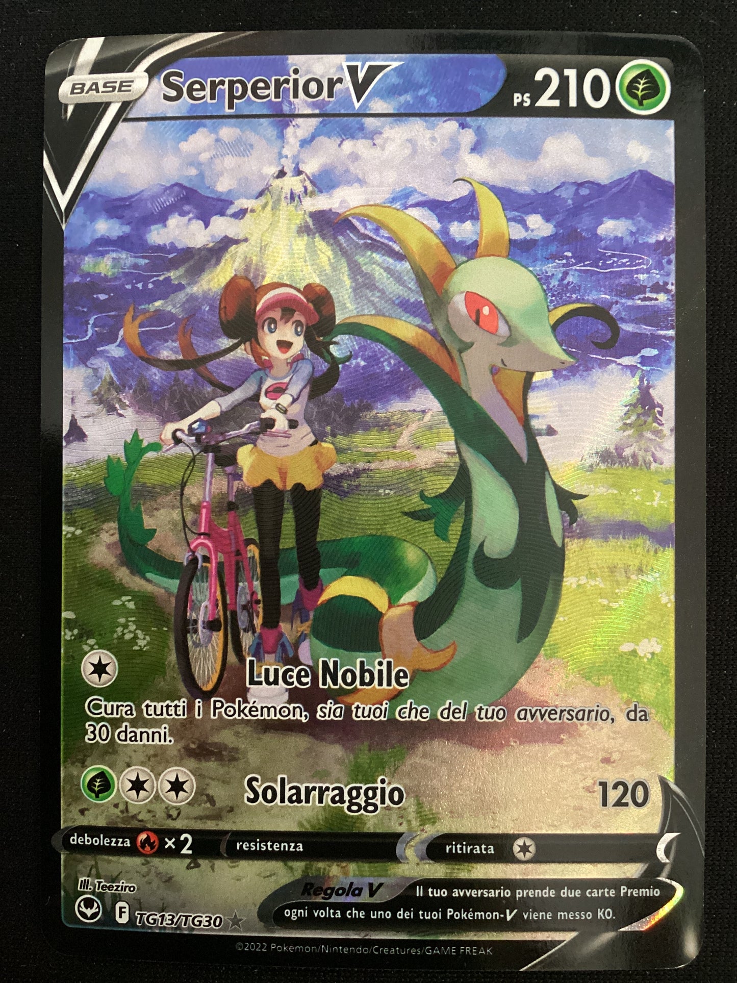 TG13-TG30 Serperior V Trainer Gallery SIT Tempesta Argentata ITA NM