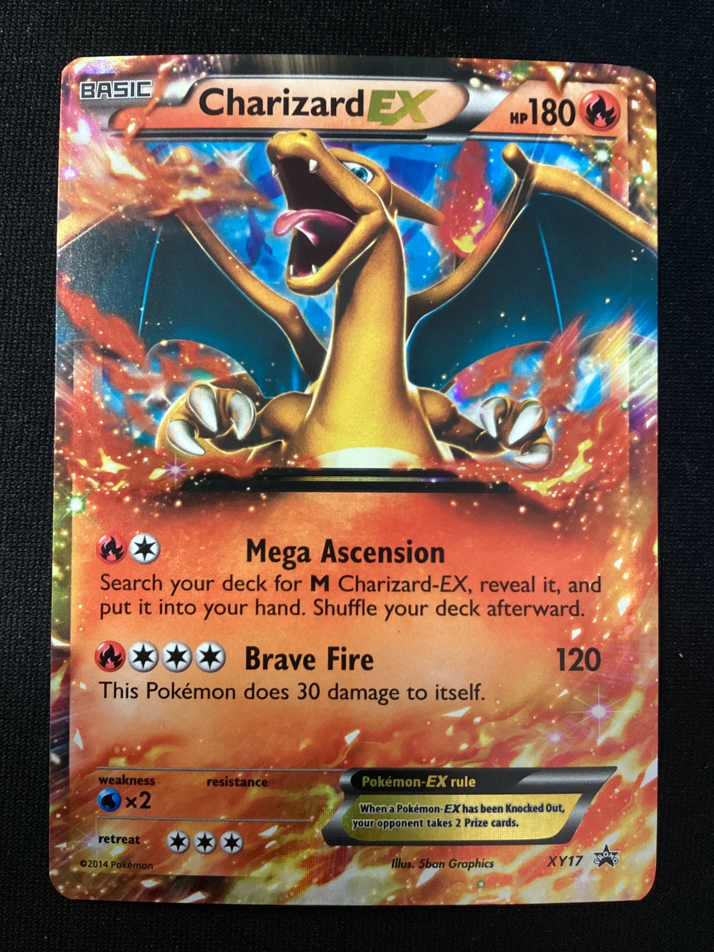 Promo XY17 Charizard EX ITA PLAYED