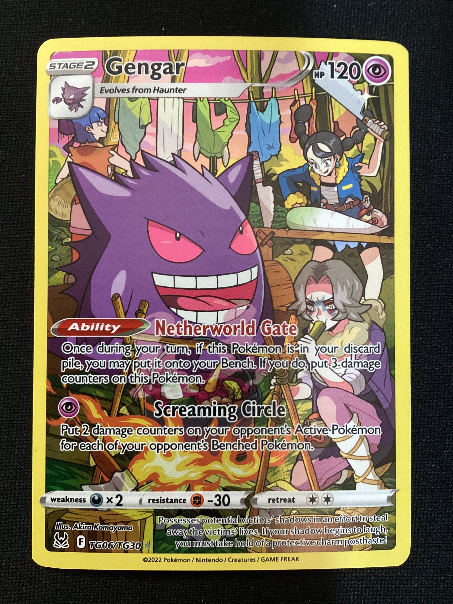 TG06-TG30 Gengar Trainer Gallery LOR Origine Perduta ENG NM