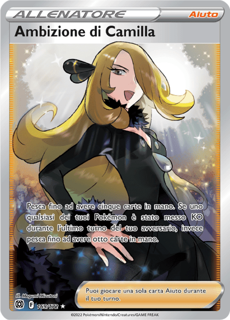 169-172 Ambizione Di Camilla Full Art BRS Astri Lucenti ITA NM