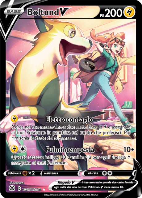 199-172 TG13-TG30 Boltund V Trainer Gallery BRS Astri Lucenti ITA NM