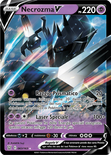 063-163 Necrozma V BST Stili di Lotta ITA NM