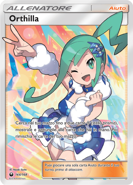 164-168 Orthilla Full Art CES Tempesta AstraleITA NM