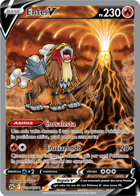 GG36-GG70 Entei V Galleria Di Galar CRZ Zenit Regale ITA NM