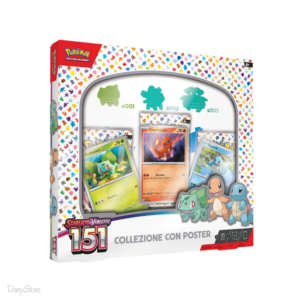 Collezione Starter 151 con Poster ITA con 3 Bustine