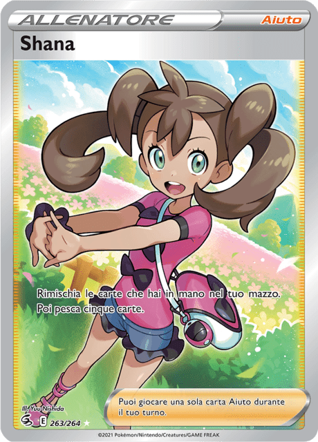 263-264 Shana Full Art FST Colpo Fusione ITA NM
