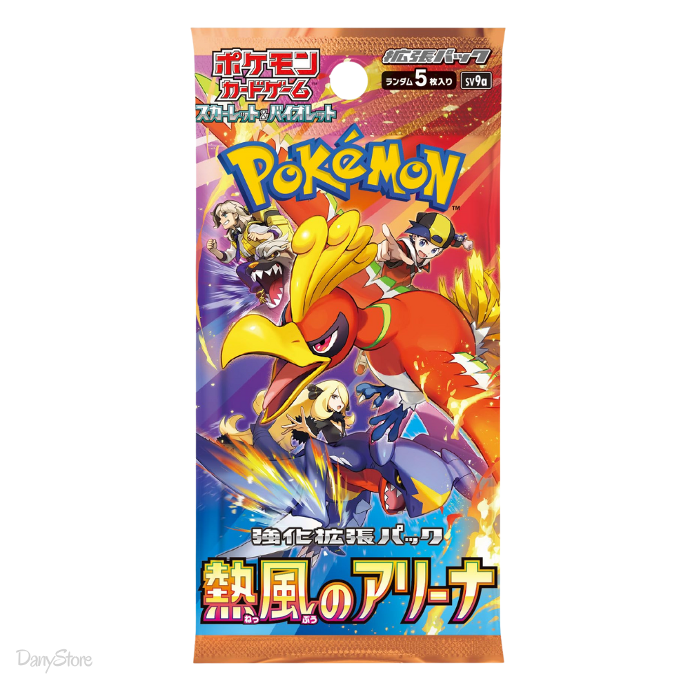 Heat Wave Arena Busta 5 Carte (JAP)