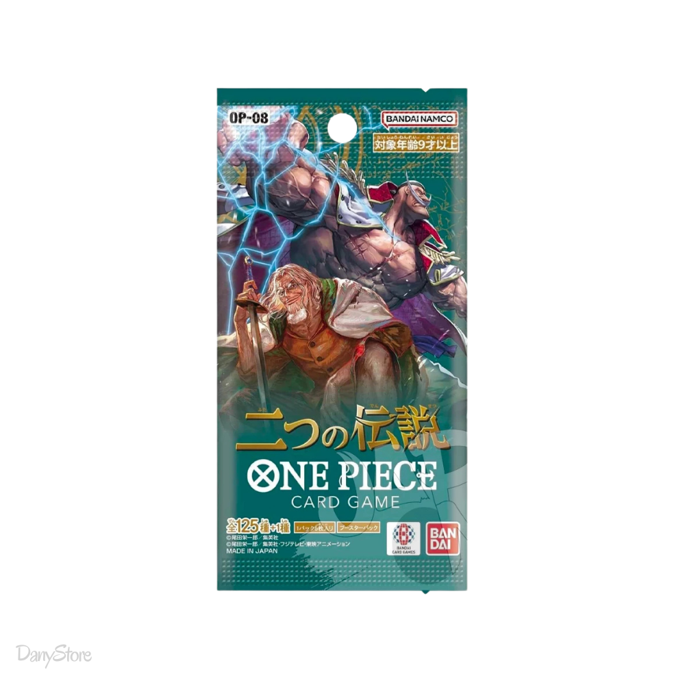 Bustina One Piece OP08 Card Game Booster Pack Two Legends Japanese - New - Jap