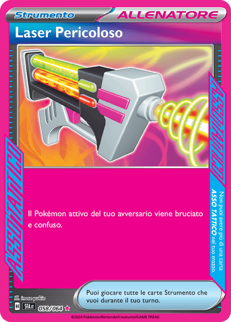 058-064 Laser Pericoloso Holo SFA Segreto Fiabesco ITA NM