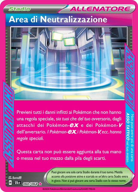 060-064 Area Di Neutralizzazione Holo SFA Segreto Fiabesco ITA NM