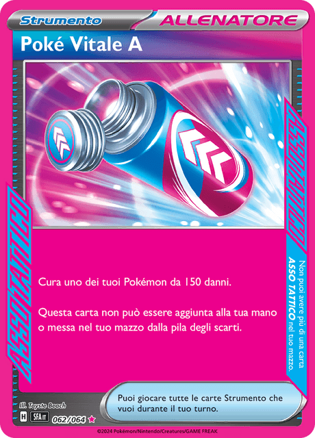 062-064 Poké Vitale A Holo SFA Segreto Fiabesco ITA NM