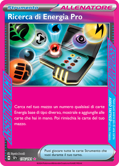 176-191 Ricerca Di Energia Pro Holo SSP Scintille Folgoranti ITA NM