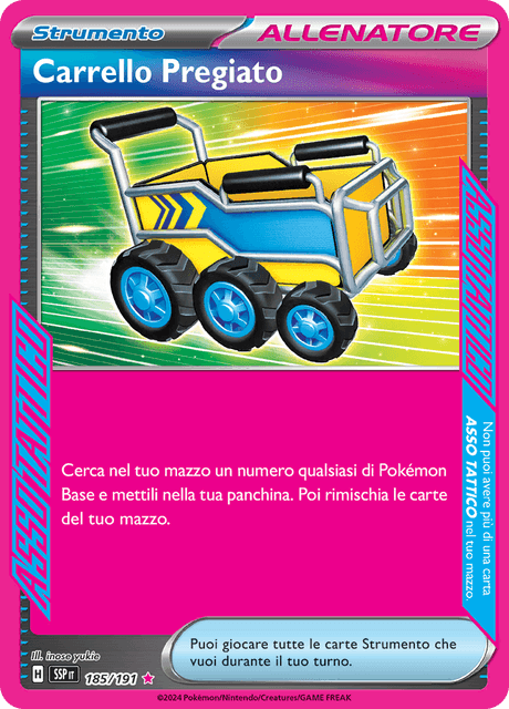 185-191 Carrello Pregiato Holo SSP Scintille Folgoranti ITA NM