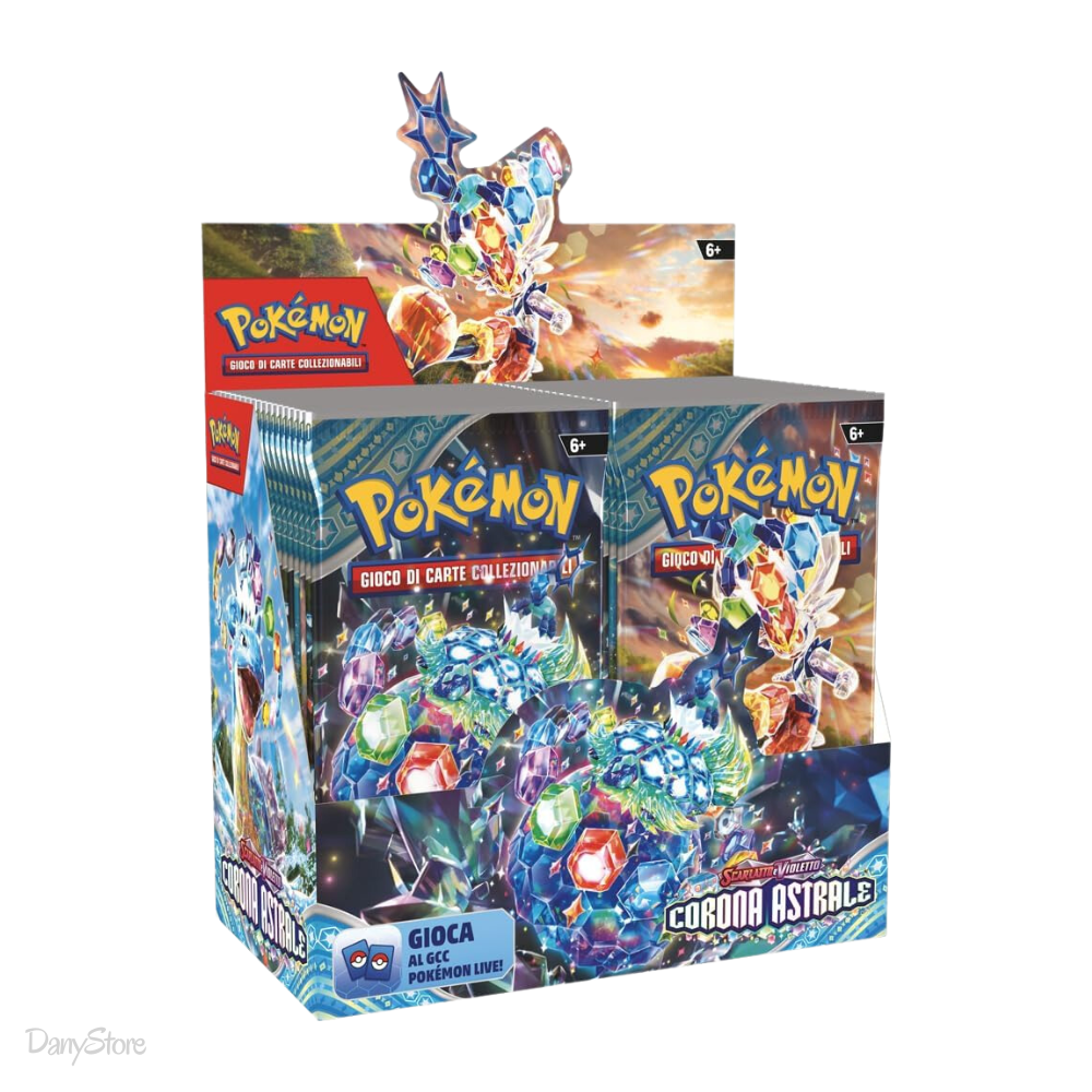 Corona Astrale Box Display 36 Buste Pokémon ITA