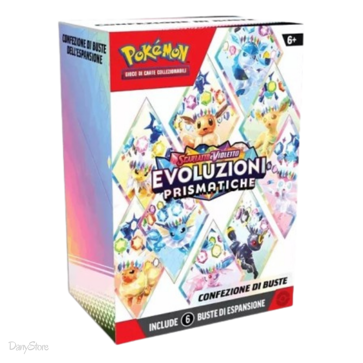 Scarlatto e Violetto Evoluzioni Prismatiche Bundle da 6 Buste 10 Carte ITA