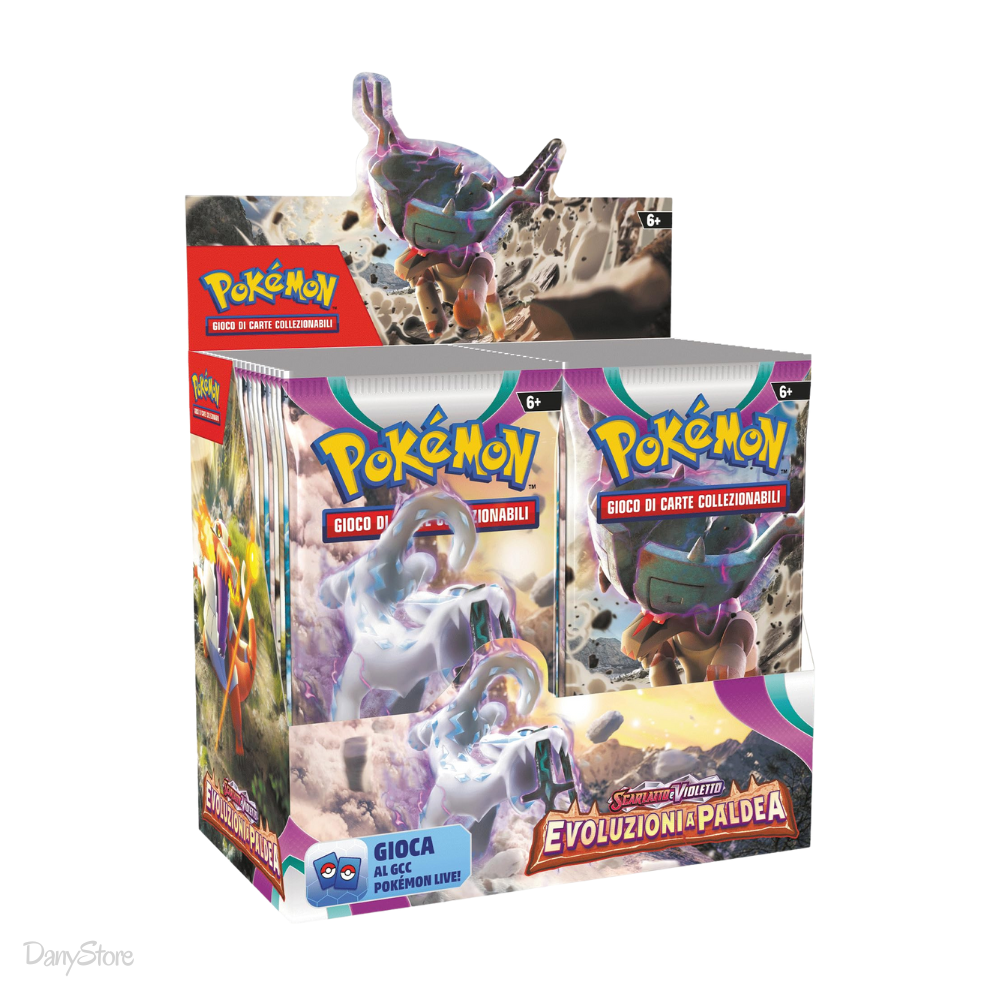 Evoluzioni a Paldea Box Display 36 Buste Pokémon ITA