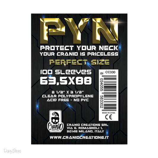 PYN - Sleeves Perfect Size trasparenti 63.5x88 mm 100 pz.