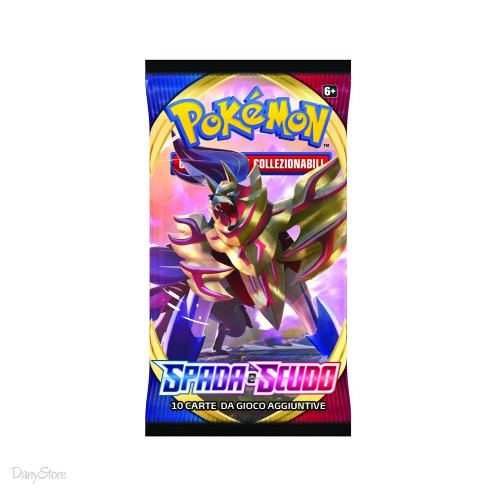 Spada e Scudo Busta 10 Carte ITA (Immagine Random)