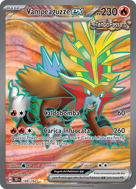 188-162 Vampeaguzze ex Full Art TEF Cronoforze ITA NM
