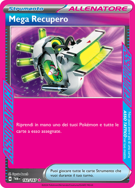 162-167 Mega Recupero Holo TWM Crepuscolo Mascherato ITA NM