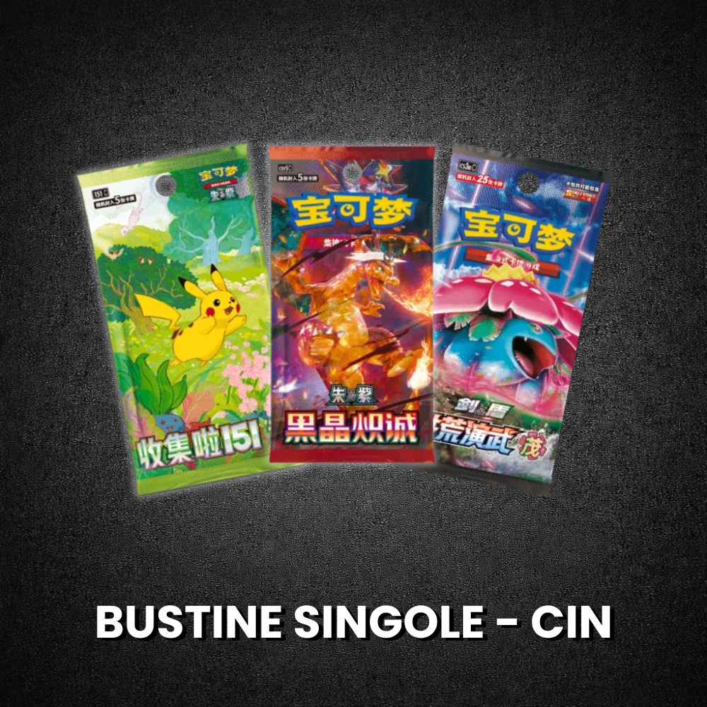 Bustine Singole Pokémon CIN