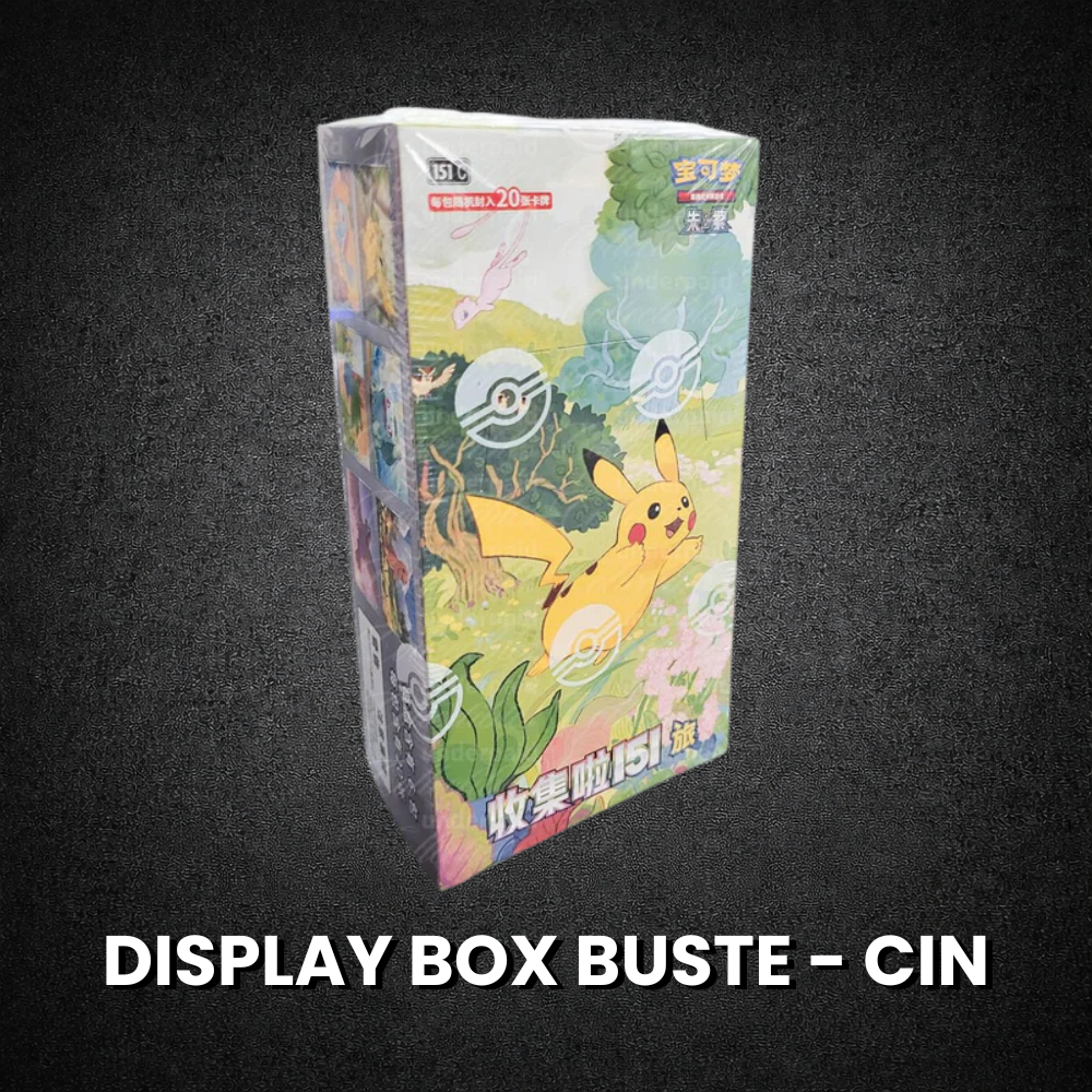 Display Box buste CIN - Pokémon