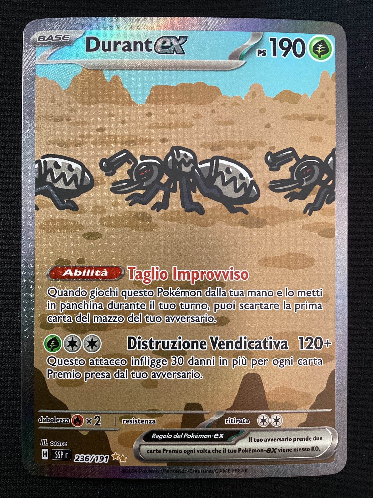 236-191 Durant ex Alternative Art SSP Scintille Sfolgoranti ITA NM