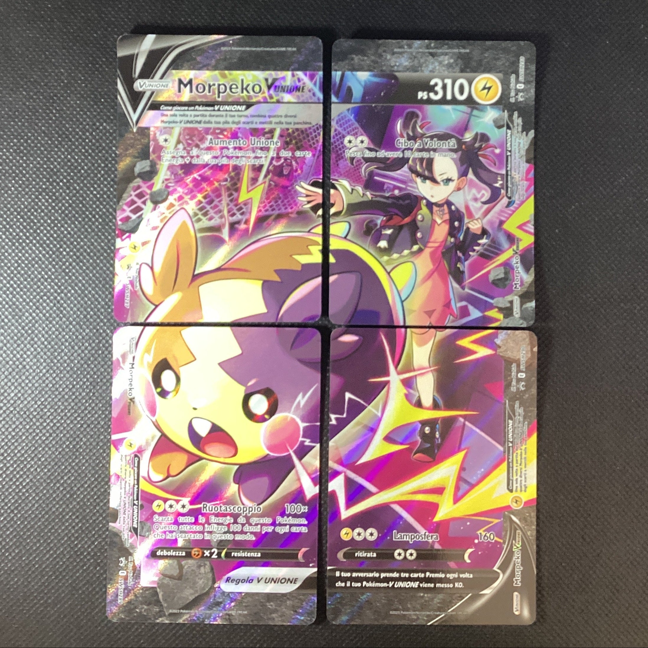 Set Promo Morpeko Vunione SWSH Black Star Promos ITA NM