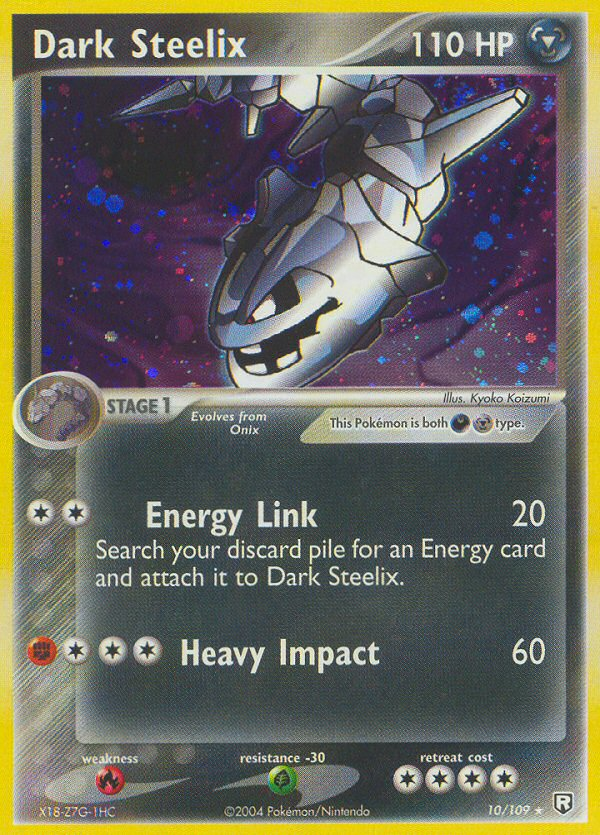 10-109 Dark Steelix Holo TRR EX Team Rocket Returns ENG NM