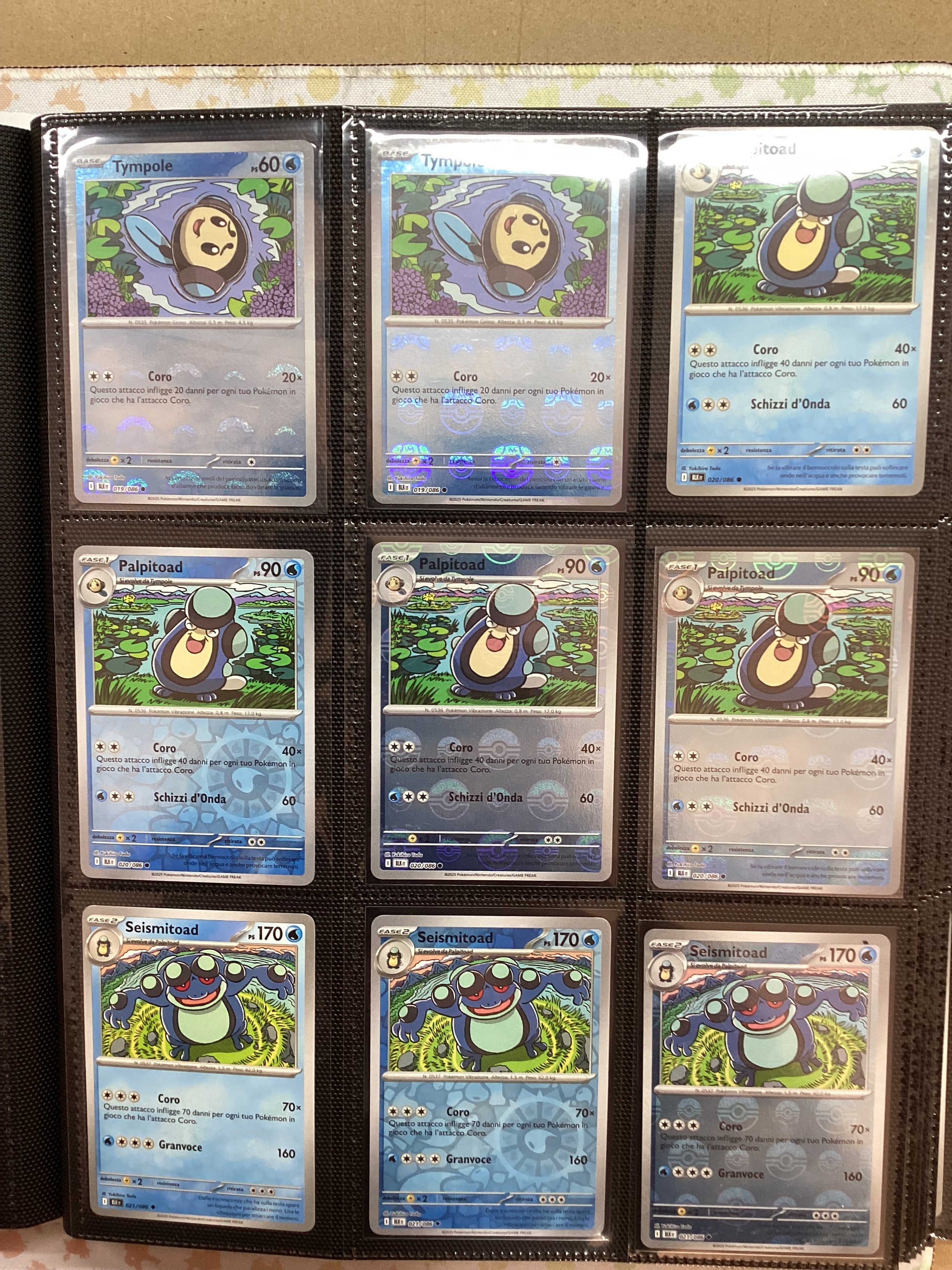 Masterset Luce Nera Pokemon (Set Regular + Pokeball + Masterball) 21 Carte Mancanti