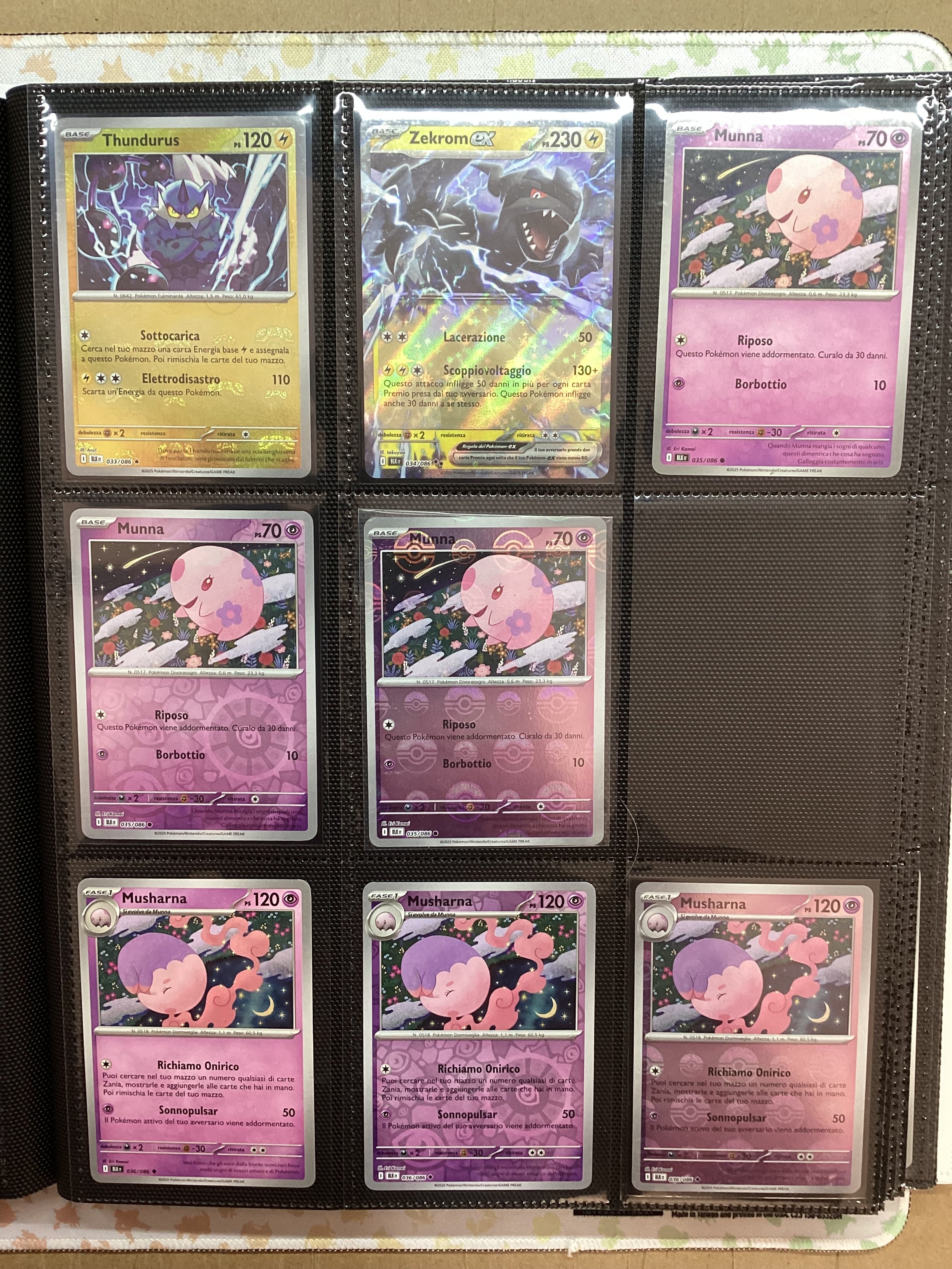 Masterset Luce Nera Pokemon (Set Regular + Pokeball + Masterball) 21 Carte Mancanti