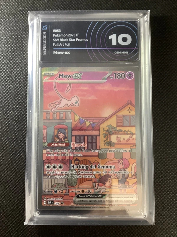Mew Ex 053 Promo SVP Full Art Foil Aigrading 10 Gem Mint Ita