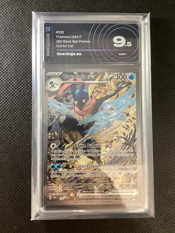 Greninja ex (SVP 132) AiGrading 9,5 Mint+