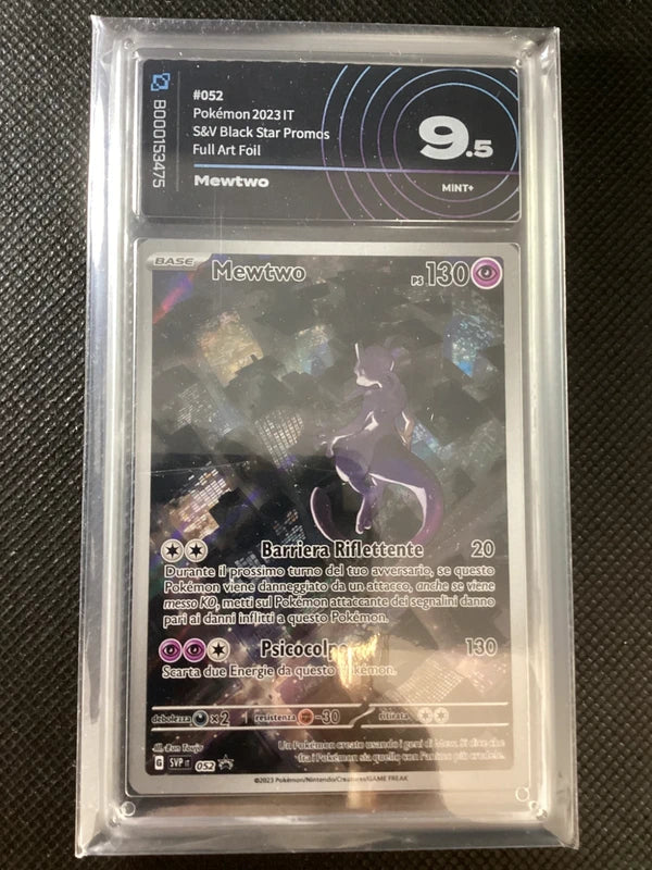 Mewtwo (SVP 052) Pokemon 151 - AiGrading 9,5 Mint+