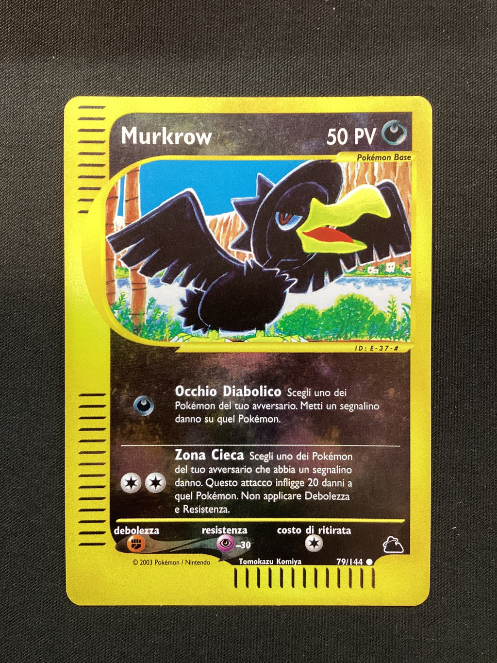 79-144 Murkrow Rara SK Skyridge ITA EXCELLENT