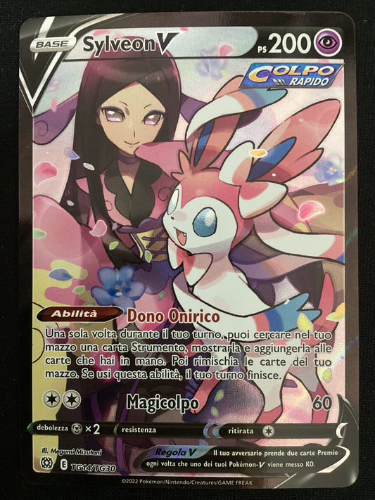 200-172 TG14-TG30 Sylveon V Trainer Gallery BRS Astri Lucenti ITA NM