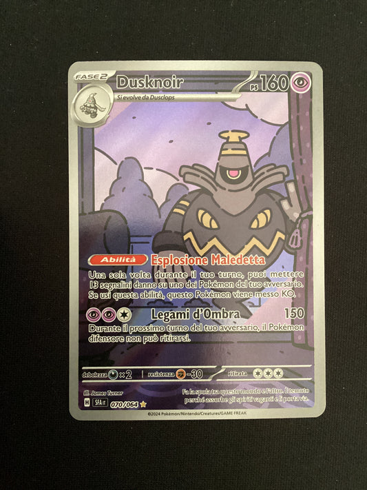 070-064 Dusknoir Illustrazione Rara SFA Segreto Fiabesco ITA NM