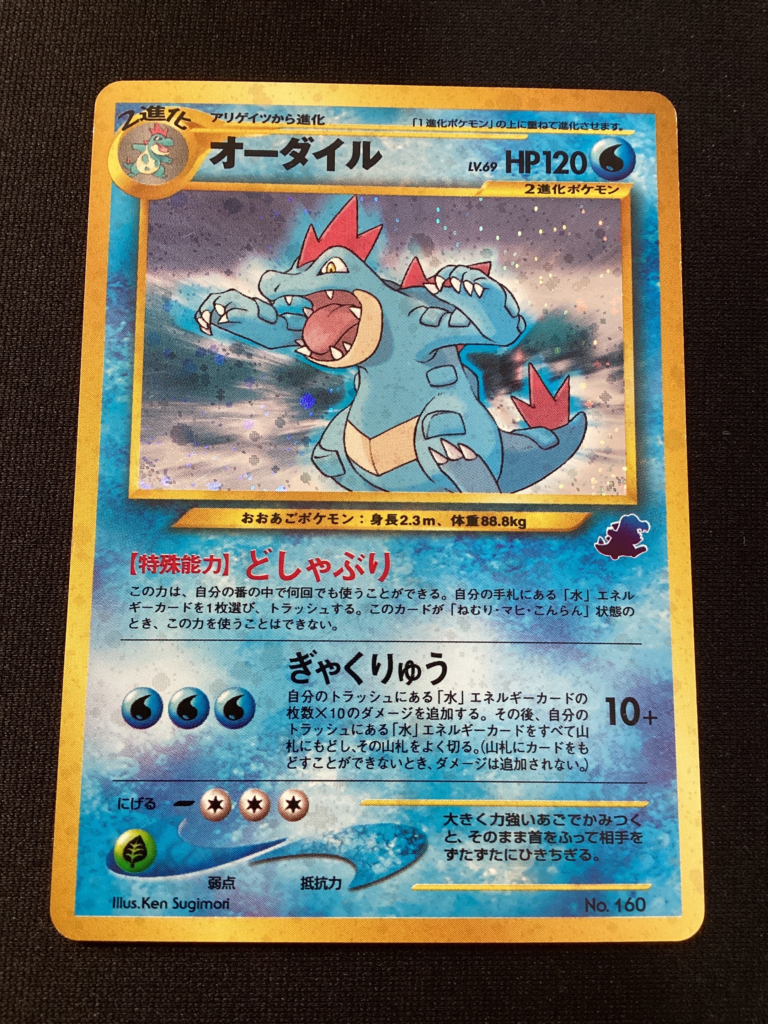 160 Feraligatr IPNT Intro Pack Neo Totodile JAP GOOD