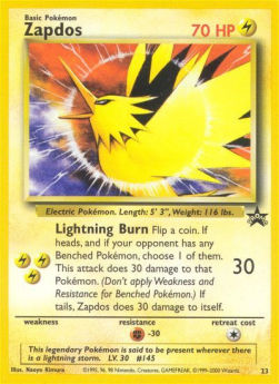 Zapdos⁣ - Wizards Black Star Promos⁣ (Promo)⁣ [23]