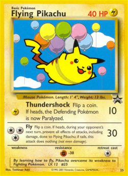 Flying Pikachu⁣ - Wizards Black Star Promos⁣ (Promo)⁣ [25]