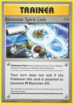 Blastoise Spirit Link⁣ - Evolutions⁣ (Uncommon)⁣ [73]