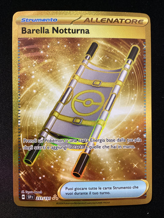 251-191 Barella Notturna Gold Rara Segreta SSP Scintille Folgoranti ITA NM