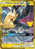 183-128 Pikachu e Zekrom GX Collezione Classica 30C 30º Anniversario ITA NM