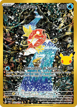 188-128 Magikarp Collezione Classica 30C 30º Anniversario ITA NM
